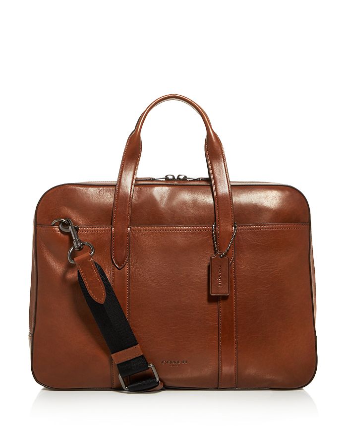COACH Metropolitan Leather Briefcase Bloomingdale s