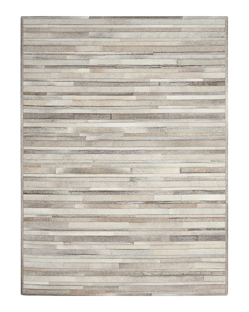 Calvin Klein Ck17 Prairie Area Rug, 8' X 10' In Silver