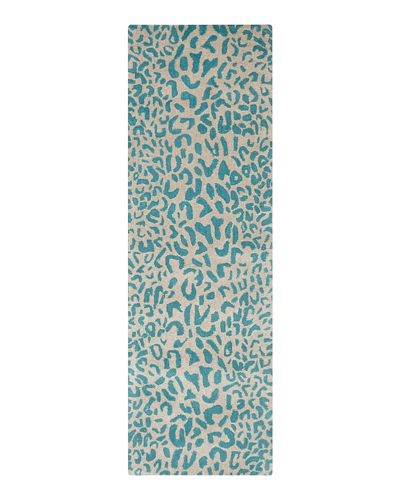 Surya Athena Ath-5120 Runner Rug, 2'6 X 8' In Dark Green