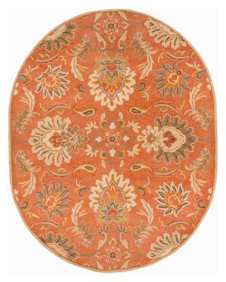 Livabliss Caesar Cae-1112 Area Rug, 6&#039; x 9&#039; Oval