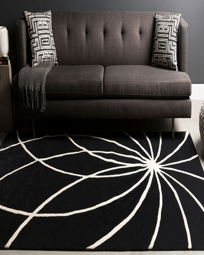 Surya Forum Fm-7072 Area Rug, 8' X 11' In Black