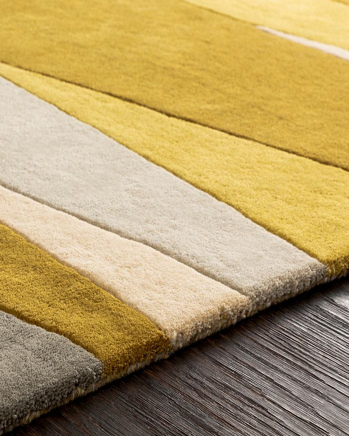 Shop Surya Forum Fm-7203 Area Rug, 4' X 6' In Cream / Yellow