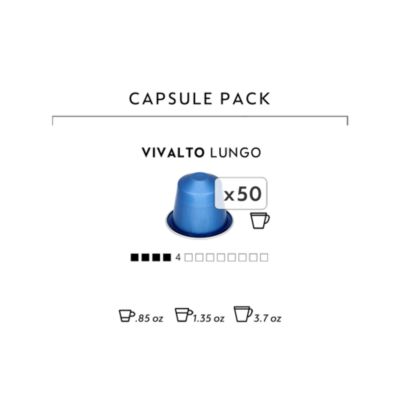 Vivalto Lungo Capsules, 50 Count 