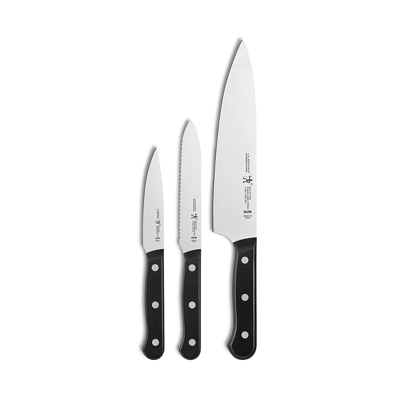 Zwilling J.a. Henckels Solution 3-piece Starter Set In Silver