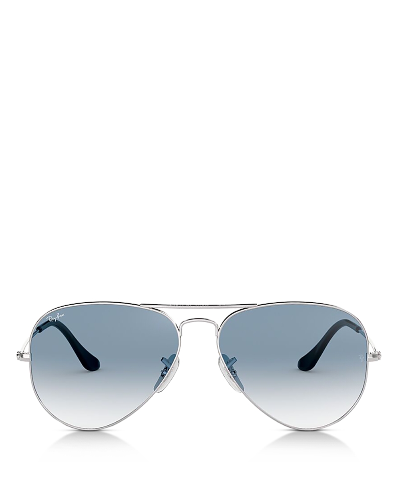 Ray-ban Original Brow Bar Aviator Sunglasses, 58mm · OS