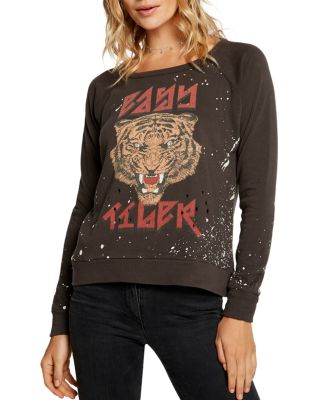 Tiger Sweatshirt Tiger Crewneck Tiger Shirt Animal Print 