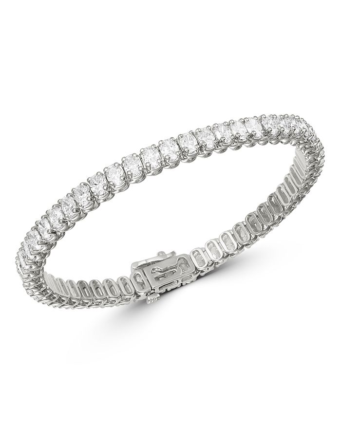 Bloomingdale's Diamond Tennis Bracelet In 14k White Gold, 9.60 Ct. T.w. - 100% Exclusive