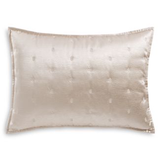 Hudson Park Collection Nouveau Quilted Standard Sham, Charcoal - Exclusive | Bloomingdale's