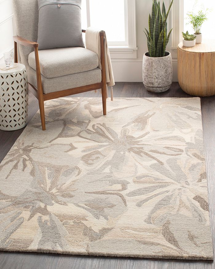 Surya Athena Ath-5150 Area Rug, 7'6 X 9'6 In Taupe/charcoal