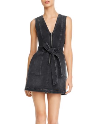 alice olivia denim dress