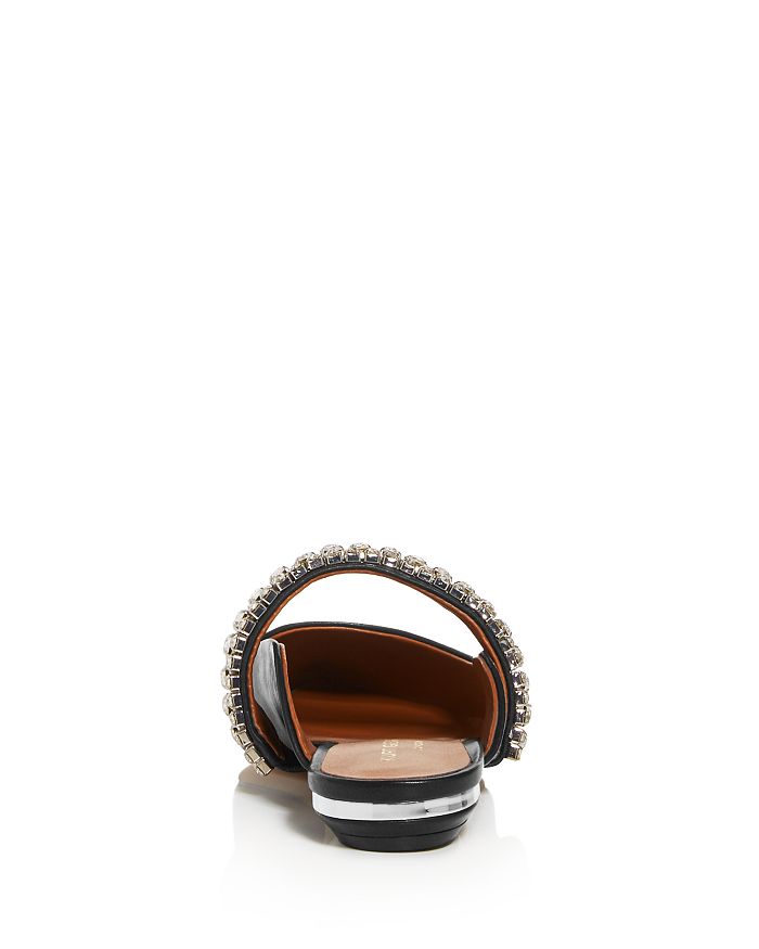 Kurt Geiger Princely Crystal Embellished Mule In Black | ModeSens