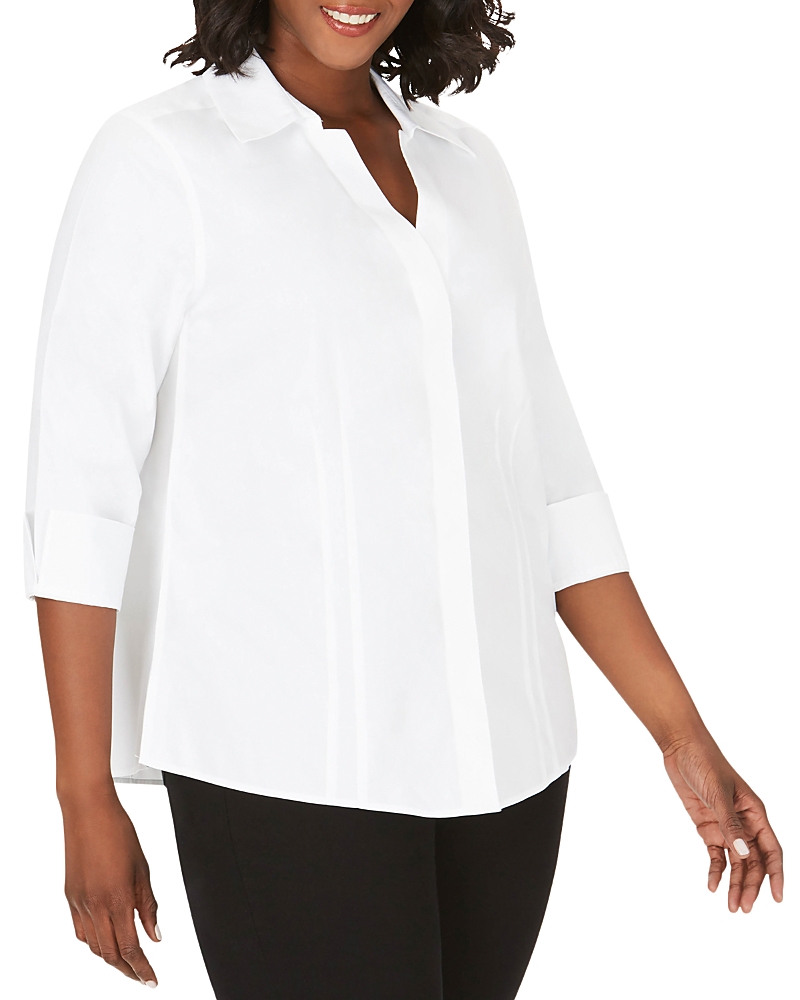 Foxcroft Plus Taylor Blouse