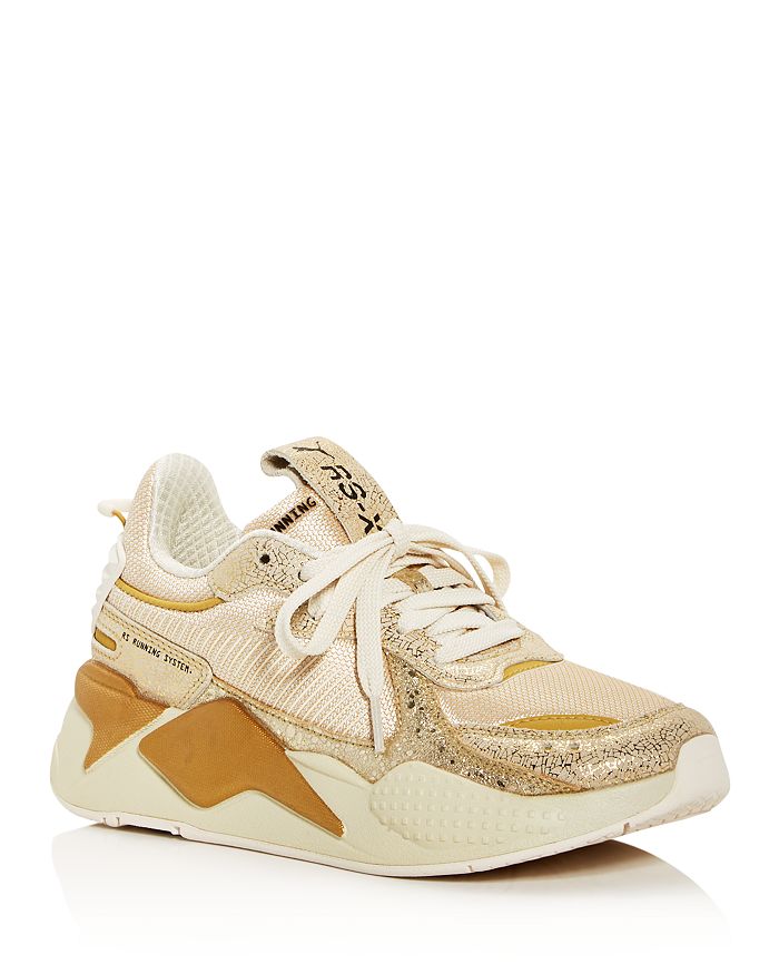 Puma Women S Rs X Winter Glimmer Low Top Sneakers Bloomingdale S