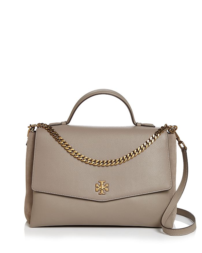 Tory burch large satchel sales