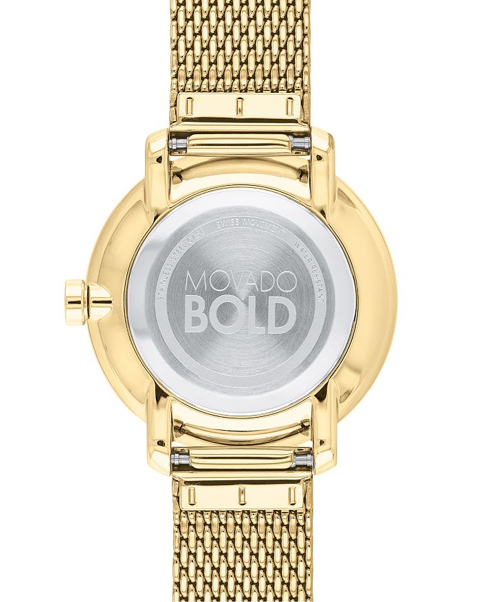 Shop Movado Bold Watch, 34mm In Gold