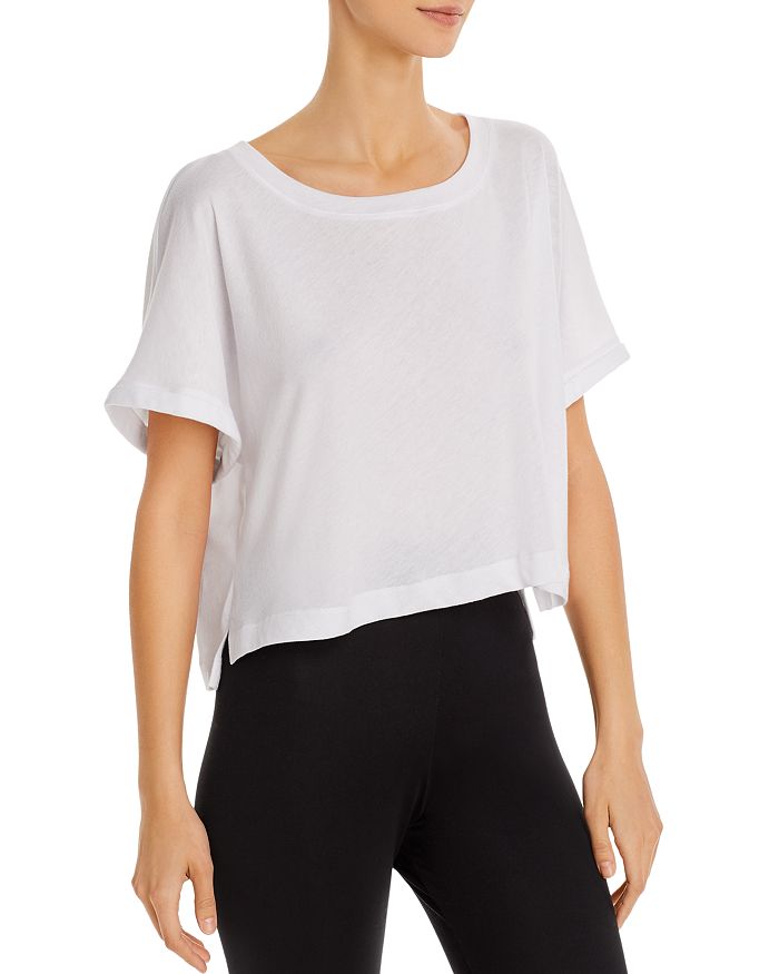 BEYOND YOGA NEVER BEEN BOXY CROPPED TEE,CP7647