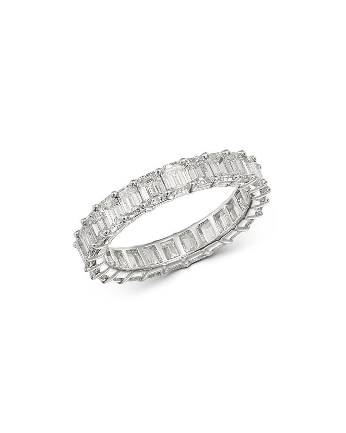 Bloomingdale's Diamond Eternity Band In 14k White Gold, 4.0 Ct. T.w. - 100% Exclusive