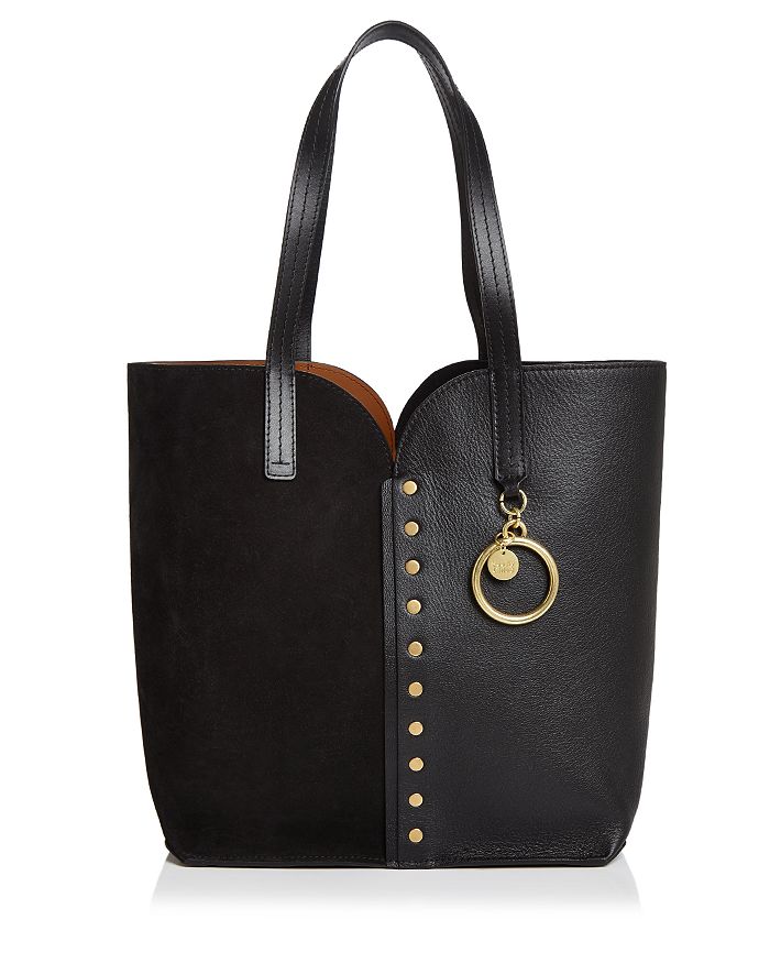 See by Chloé Gaia Leather & Suede Tote | Bloomingdale's