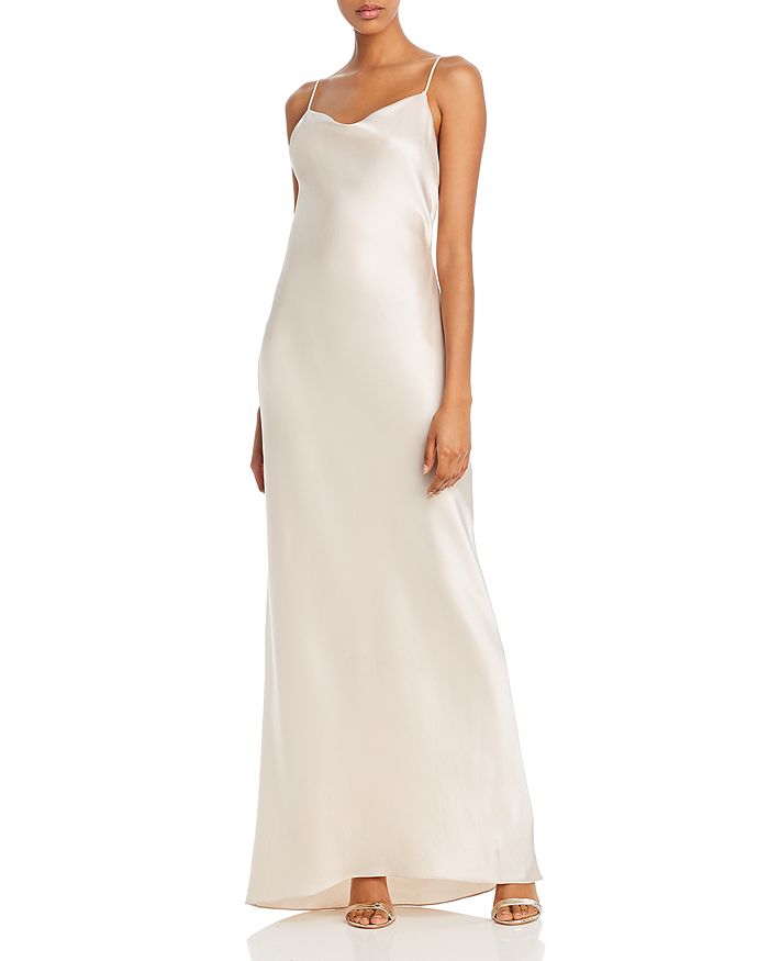 Alice and olivia white slip dress outlet