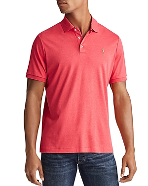 Polo Ralph Lauren Classic Fit Soft Cotton Polo Shirt In Rosette Heather