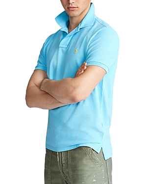 Polo Ralph Lauren Polo Classic Fit Mesh Polo Shirt In Neptune Blue