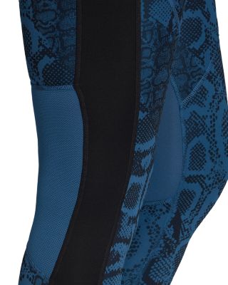 adidas by Stella McCartney High-Rise Snake Print Leggings