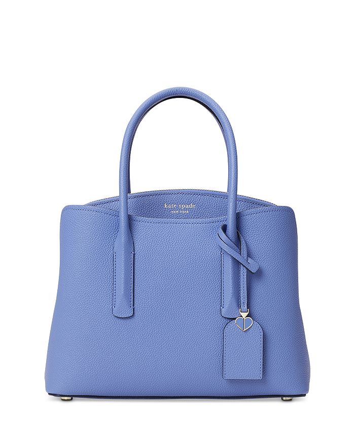 Kate Spade New York Margaux Medium Leather Satchel In Forget Me Not