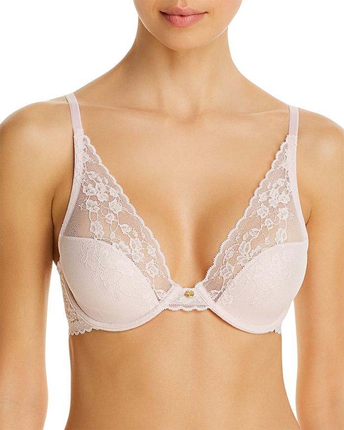Natori Cherry Blossom Convertible Underwire Bra In Pale Peony