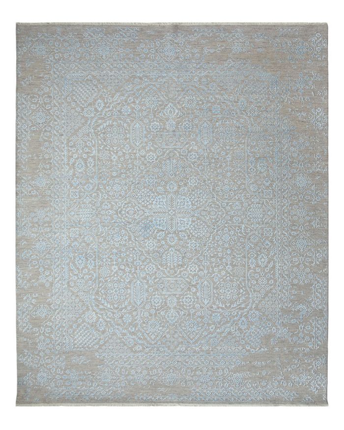 Bloomingdale's Transitional 805161 Area Rug, 7'10 X 10'0 - 100% Exclusive In Gray