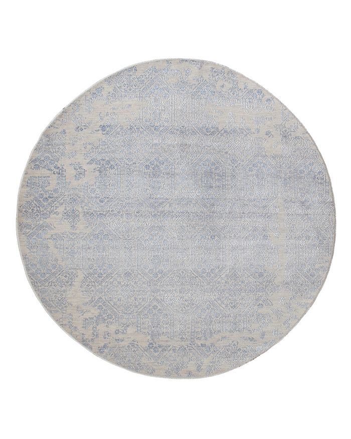 Bloomingdale's Transitional 805138 Round Area Rug, 8'1 X 8'1 - 100% Exclusive In Beige