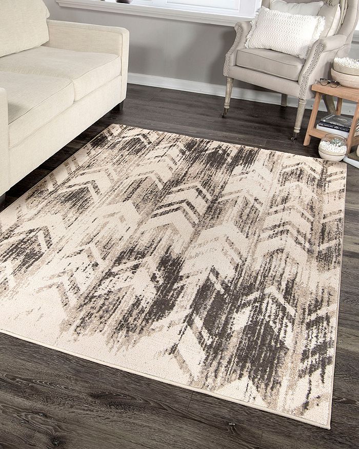Shop Palmetto Living Orian Illusions Kenyon Area Rug, 6'7 X 9'6 In Natural
