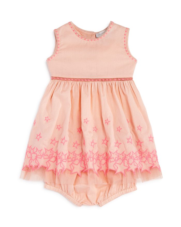 Stella Mccartney Girls Embroidered Star Dress Bloomers Set