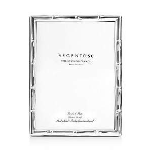 Argento Sc Bamboo Sterling Silver Frame, 4 X 6