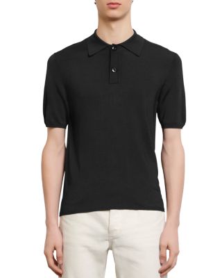 Sandro - Pablo Slim Fit Knit Polo Shirt