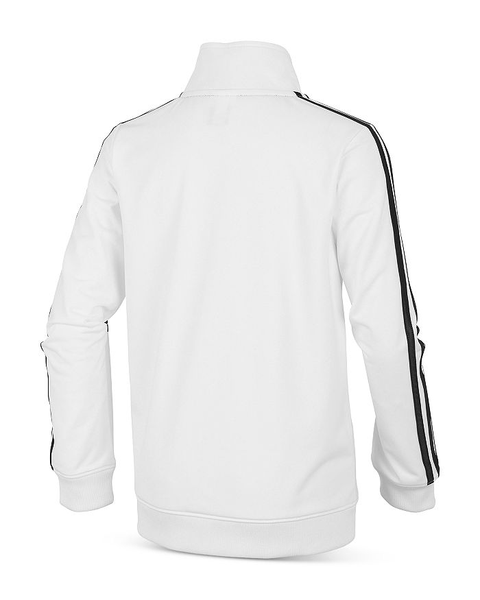 Shop Adidas Originals Unisex Iconic Tricot Jacket - Big Kid In White