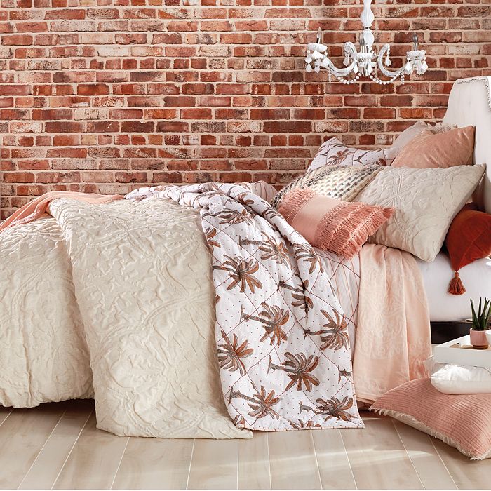 Shop Peri Home Vintage Tile Comforter Set, Full/queen In Linen