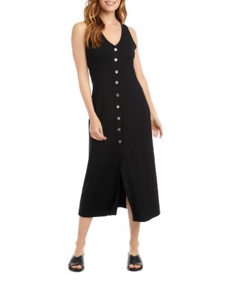 Karen Kane Alana Button-Front Midi Dress | Bloomingdale's
