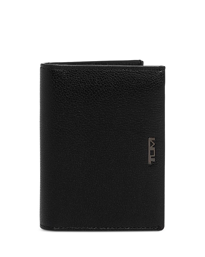 Tumi Nassau L-fold Wallet In Black Texture