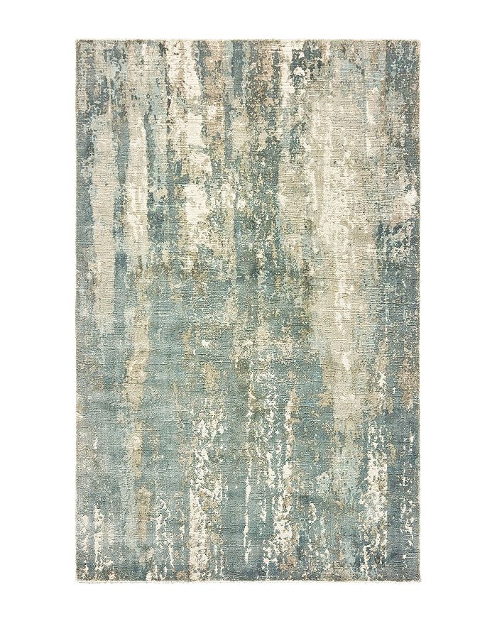 Oriental Weavers Formations 70002 Area Rug, 9' X 12' In Blue/gray