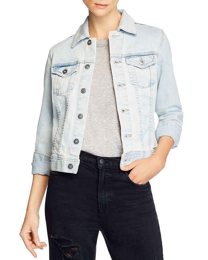 Ag Robyn Slim Fit Denim Jacket In Triumph