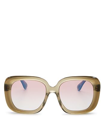 Oliver Peoples Women's Nella Square Sunglasses, 56mm | Bloomingdale's
