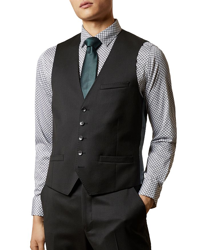 Ted Baker Franc Printed-Back Suit Waistcoat | Bloomingdale's