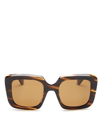 Oliver Peoples Women's Franca Polarized Square Sunglasses, 52mm |  Bloomingdale's
