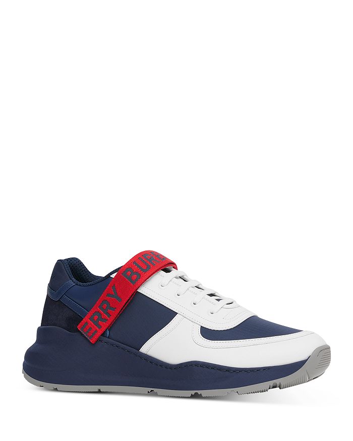 Burberry Ronnie Sneaker In Navy