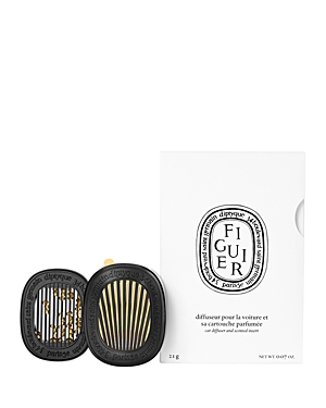 diptyque Car Diffuser with Figuier (Fig) Insert 0.07 oz.