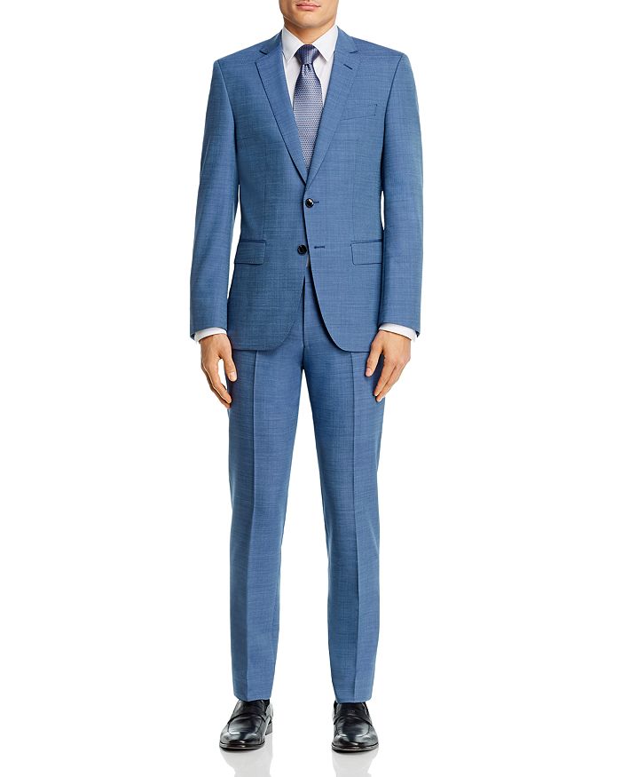 BOSS Huge/Genius Tic Weave Slim Fit Suit | Bloomingdale's