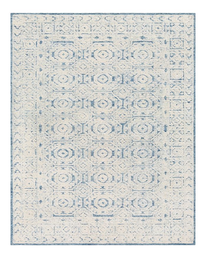 Surya Louvre Lou-2304 Area Rug, 6' X 9' In Cream/navy