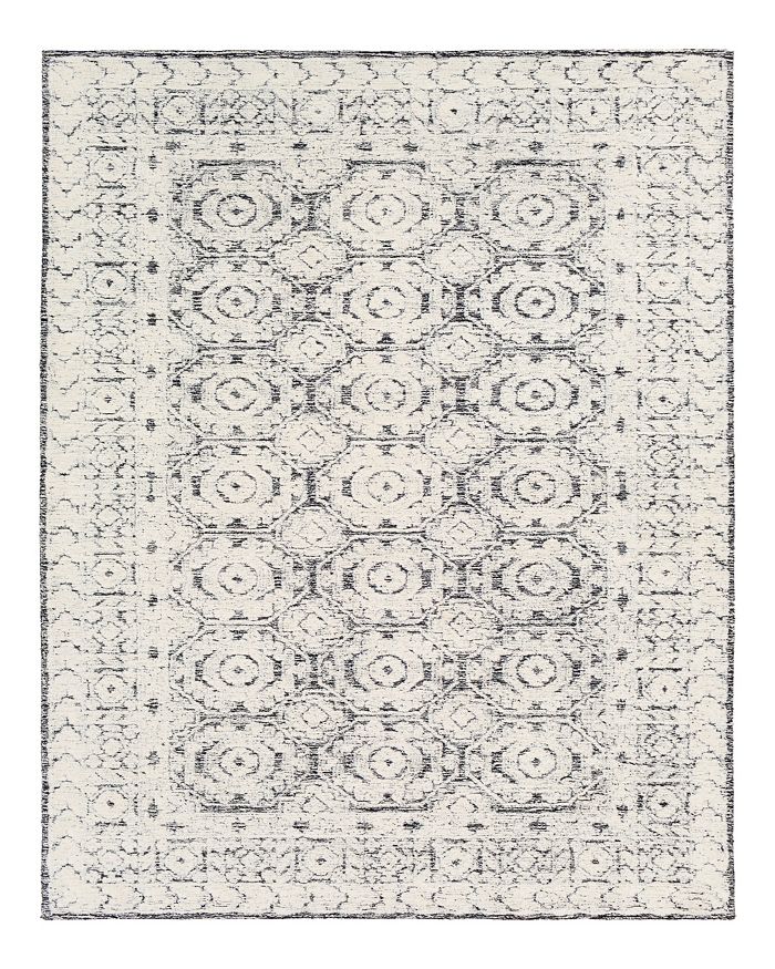 Surya Louvre Lou-2303 Area Rug, 5' X 7'6 In Ivory/black
