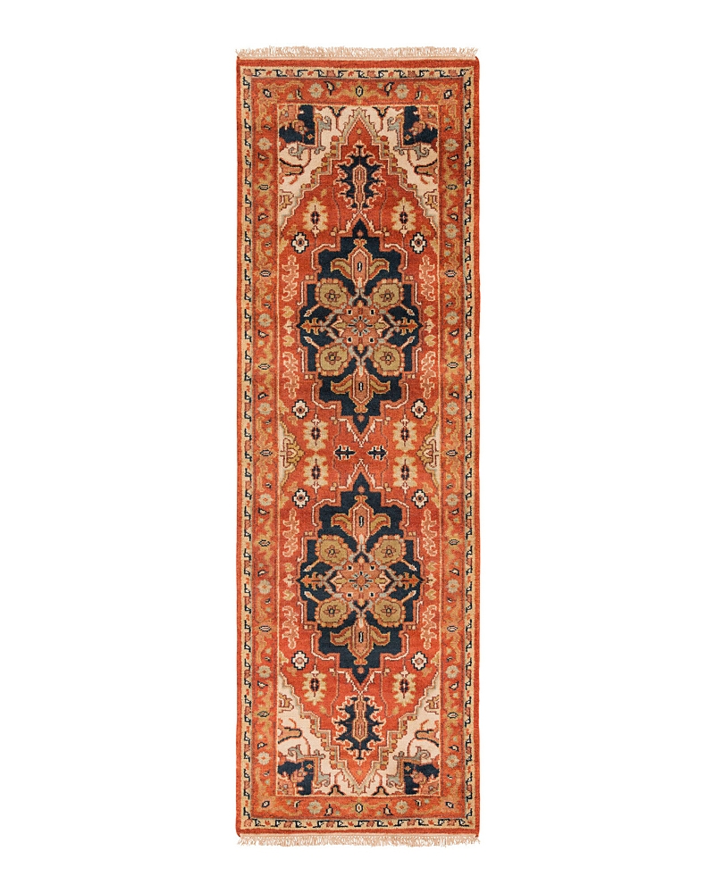 SURYA ZEUS ZEU-7805 RUNNER AREA RUG, 3' X 12' ZEU7805-312