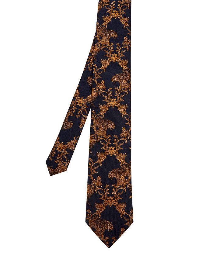 Ted Baker Tiger Printed Silk Tie | Bloomingdale's